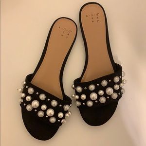 A New Day embellished sandal flats